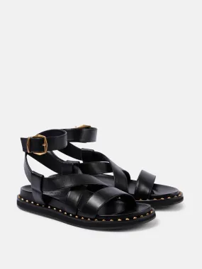Blaise leather sandals
