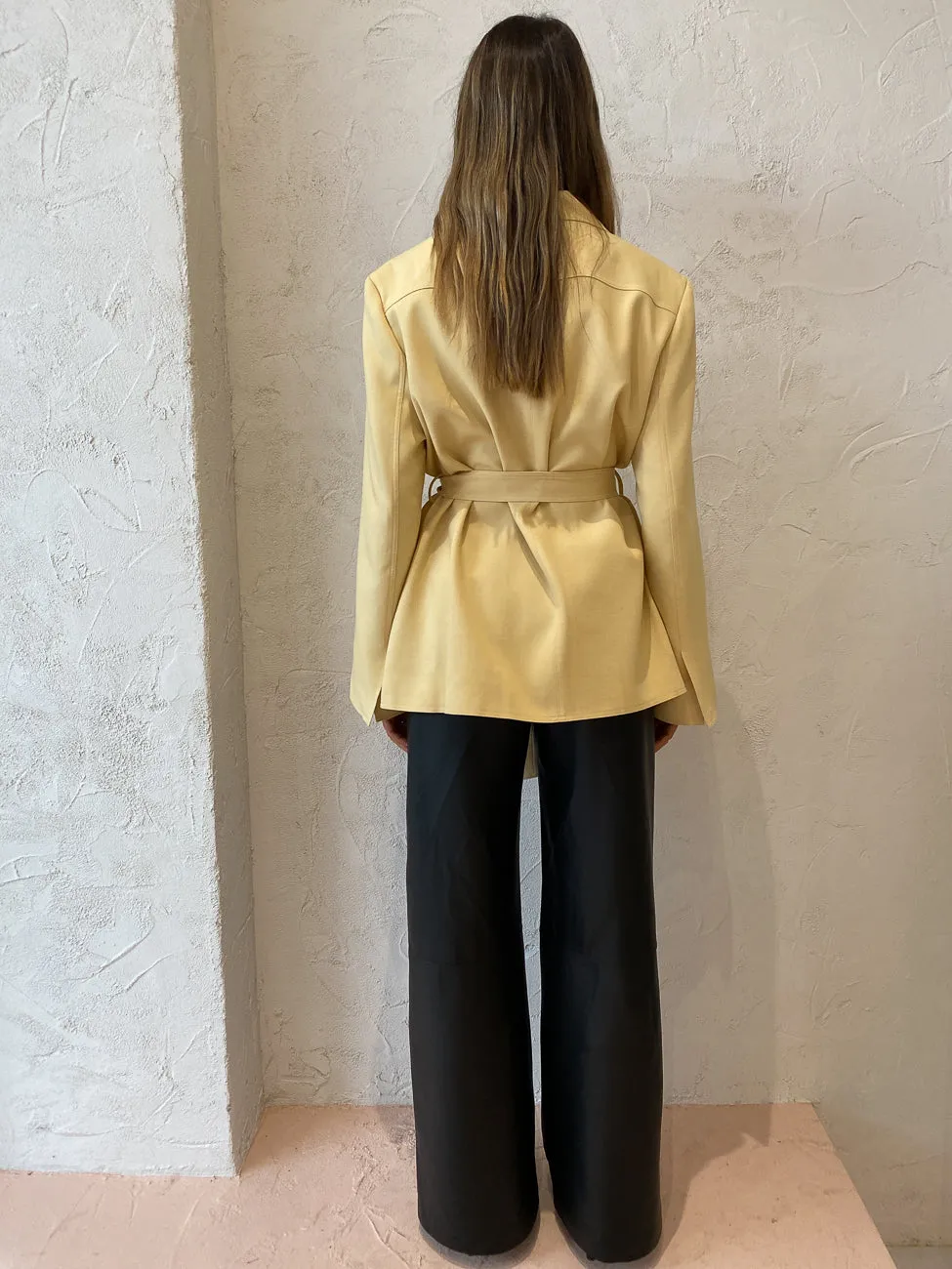 Blanca Denis Blazer in Butter