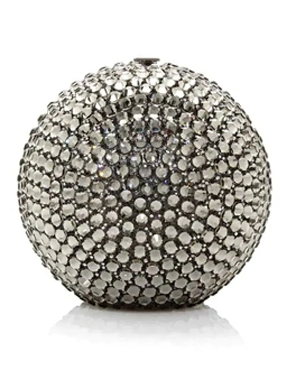 Bling Sphere Clutch in Black Diamond