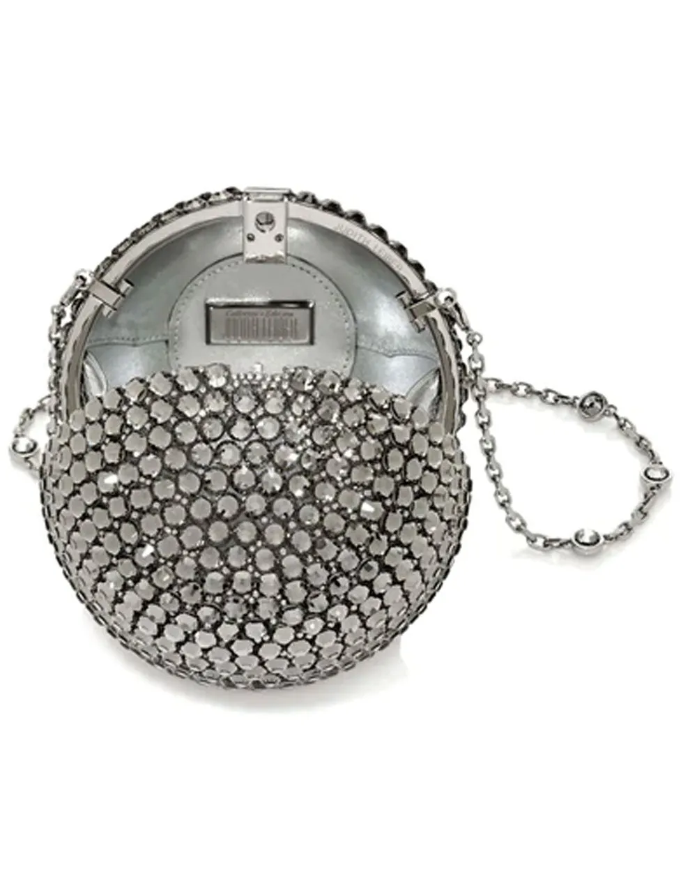 Bling Sphere Clutch in Black Diamond