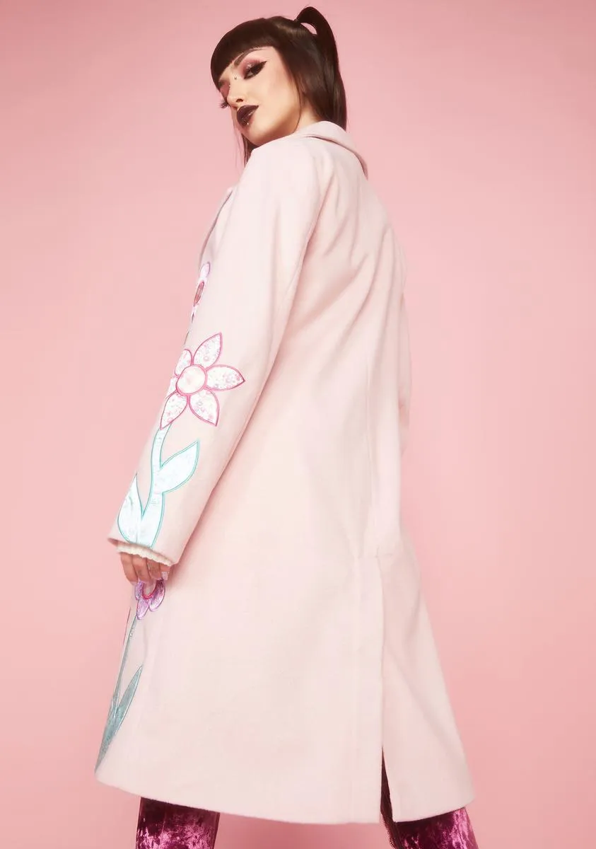 Blooming Joy Patchwork Coat