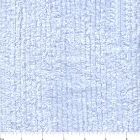 Blue Cotton Chenille Fabric