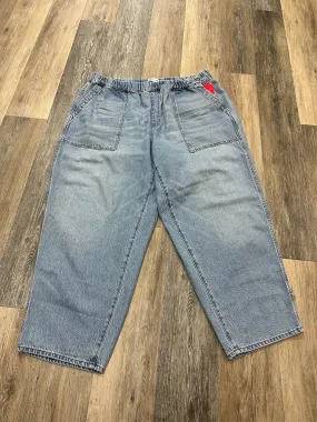 Blue Denim Jeans Boyfriend Madewell, Size 2x