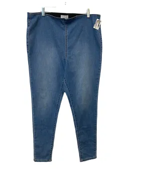 Blue Denim Jeans Jeggings Sofia By Sofia Vergara, Size 18