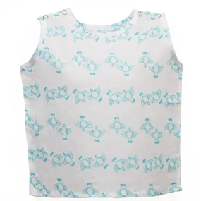 Blue Parrot Cotton Jabla