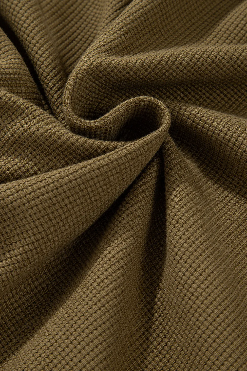 Blue Zone Planet |  Jungle Green Quilted Textured Patchwork Hooded Jacket