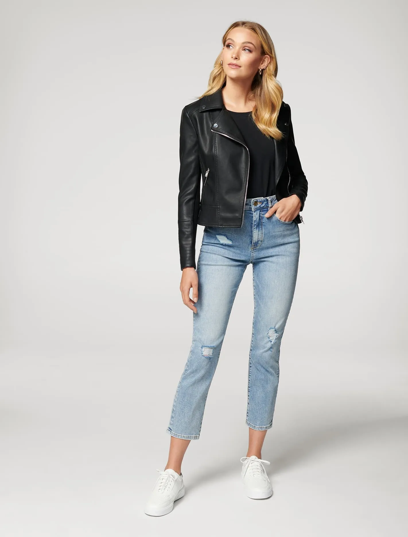 Bobbie Petite Fitted Biker
