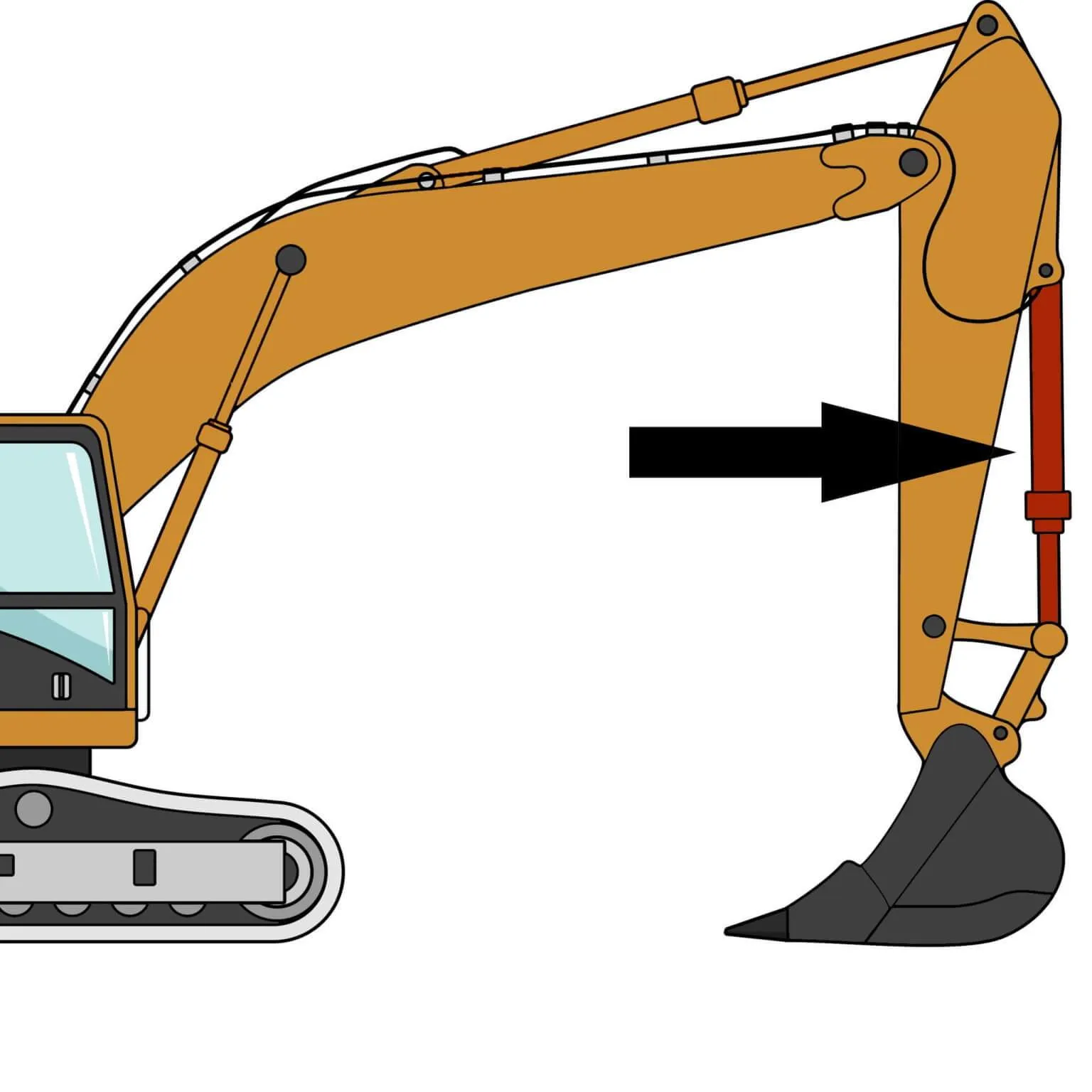 Bobcat E35, E35M, E35i, E35Z Mini Excavator Bucket Seal Kit