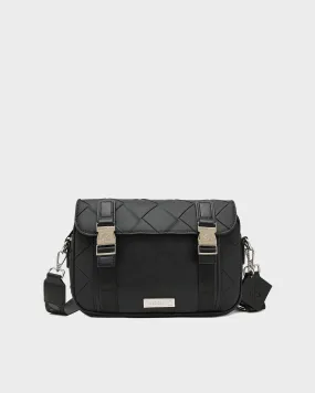 Bodega Clean Cut Messenger Bag in Black