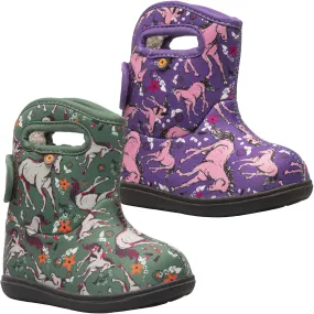 BOGS Toddler Baby BOGS II Unicorn Awesome Rain Boots