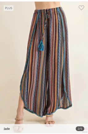 Boho Split Pant