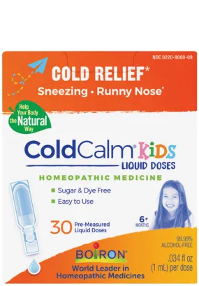 Boiron Homeopathics ColdCalm Kids (formerly Children's Coldcalm Liquid)
