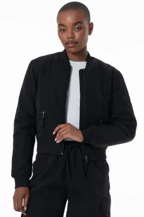 Bomber Jacket _ 157878 _ Black