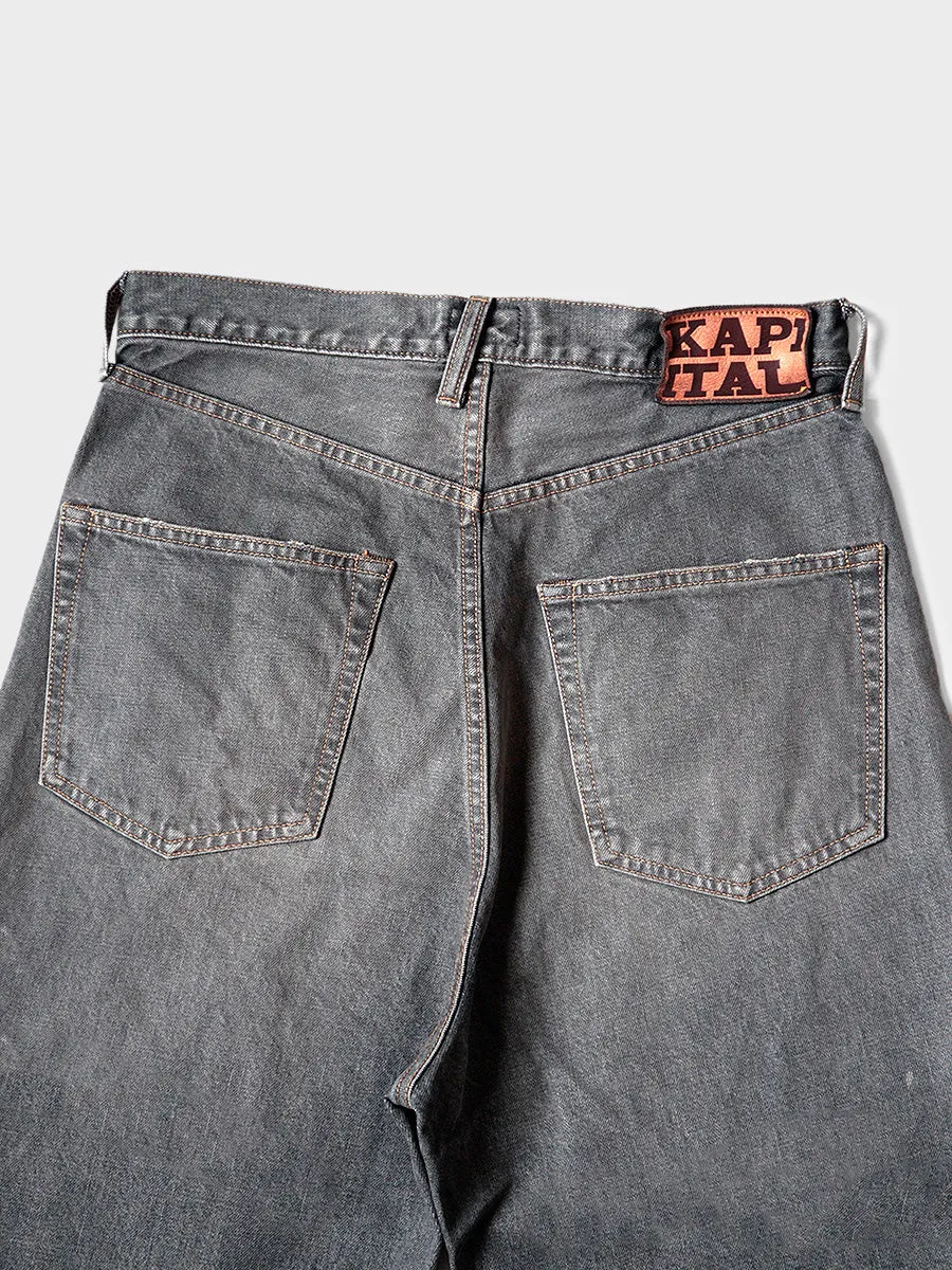 Bone Denim Shorts