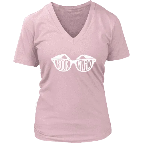 Book Nerd V-neck