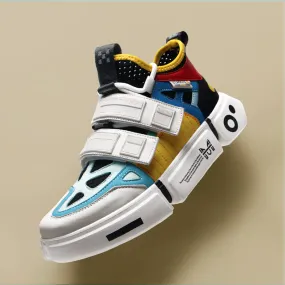 BOOPDO DOUBLE STRAP CHUNKY TRAINERS