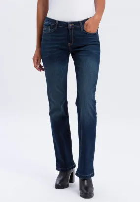 Bootcut Cross Jeans, dark blue