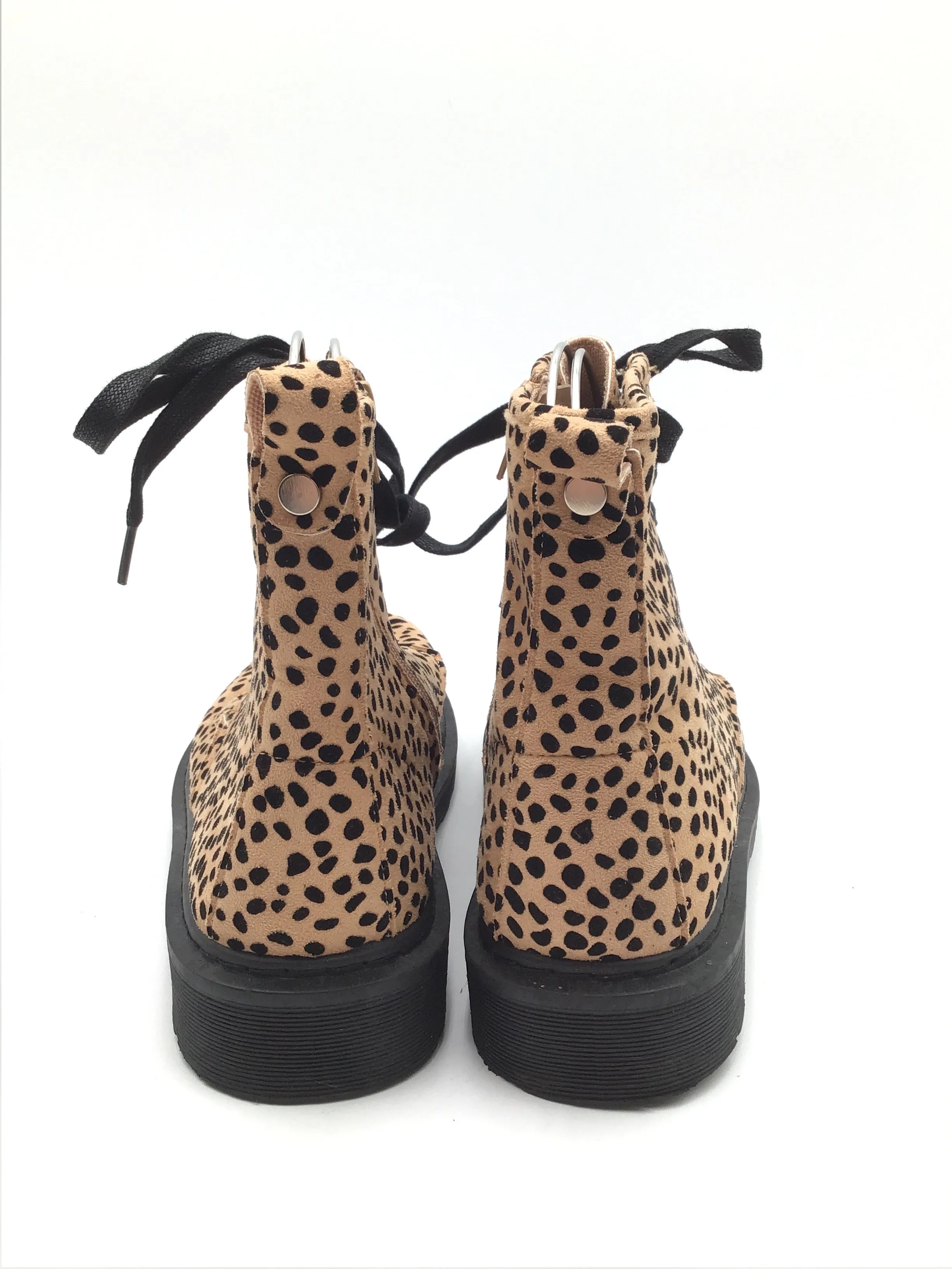 Boots Combat By Pierre Dumas In Black & Tan, Size: 10