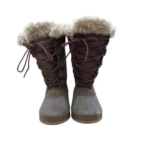 Boots Snow By Sporto In Taupe