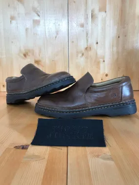 BORN Men's Size 12 Leather Slip On Loafers Dress Casual Shoes Sneakers
