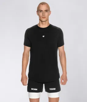 Born Tough Air Pro™ Black Crossfit T-Shirt For Men