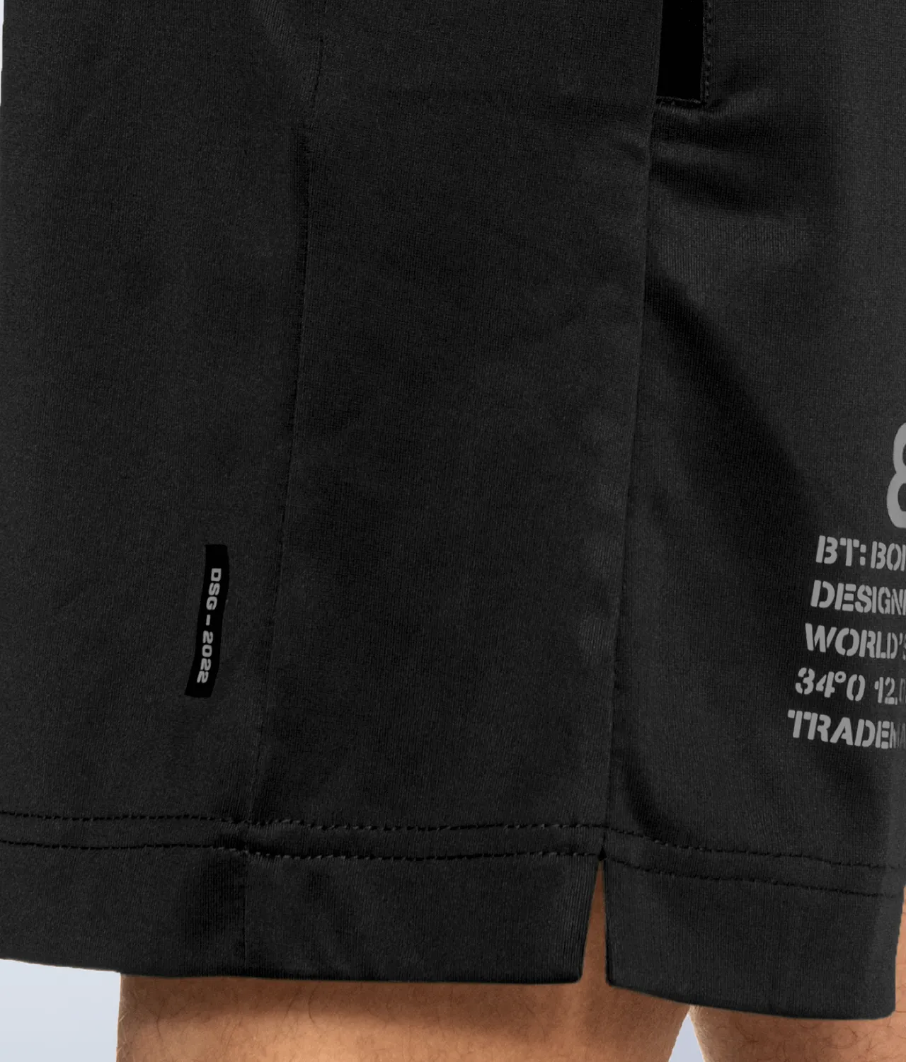Born Tough Momentum 9" Crossfit Shorts for Men Black