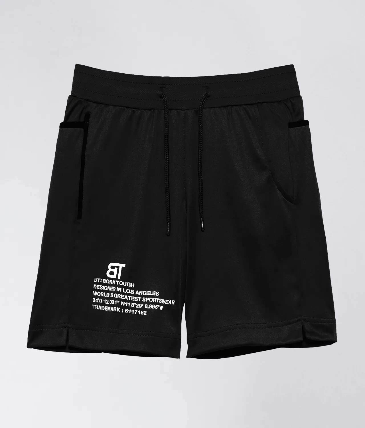 Born Tough Momentum 9" Crossfit Shorts for Men Black