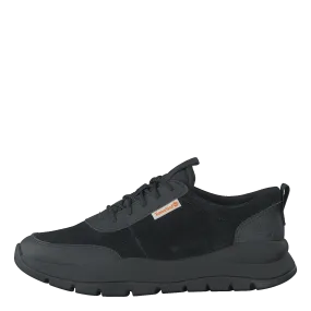 Boroughs Project Lthr Ox Black Suede