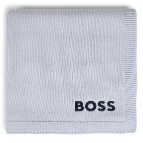 Boss - Pale blue blanket