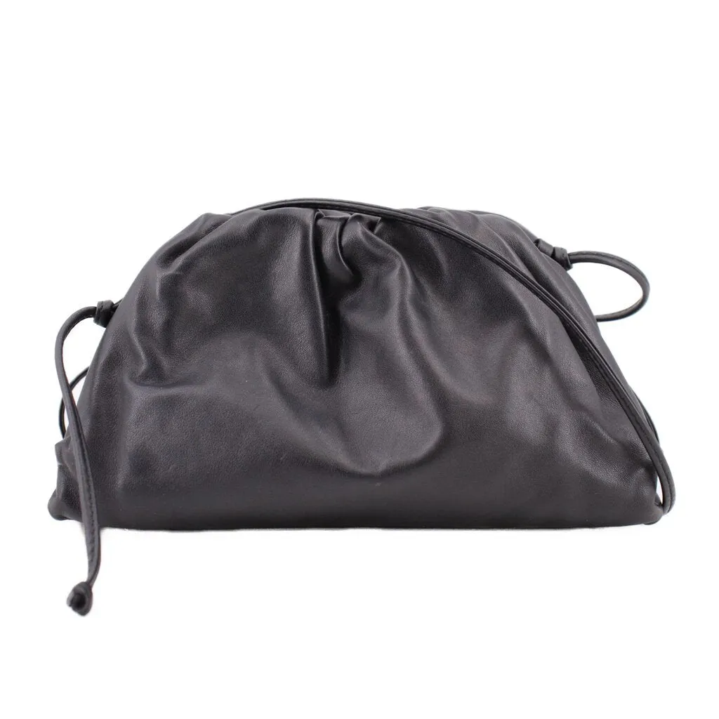 BOTTEGA THE MINI POUCH CROSSBODYS BLACK