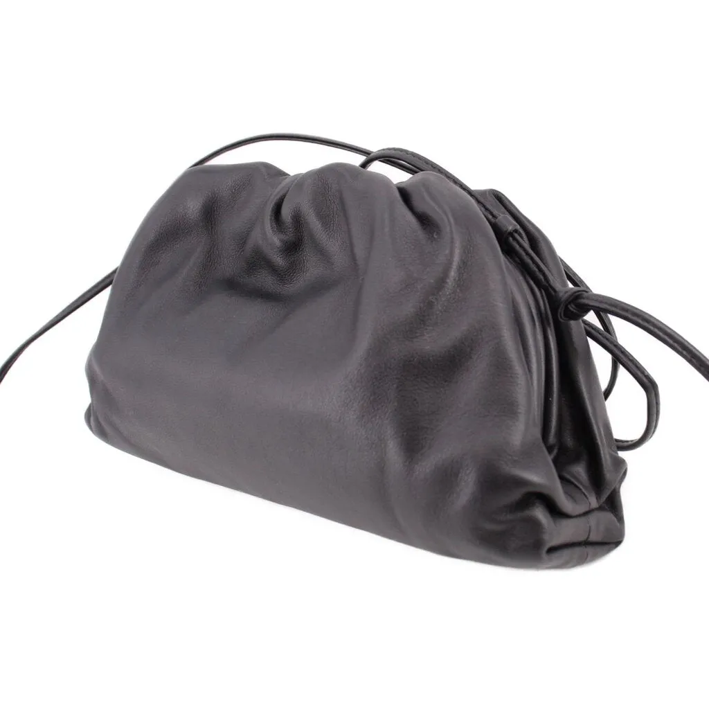 BOTTEGA THE MINI POUCH CROSSBODYS BLACK