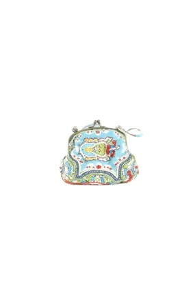 Boutique Satin Multi Colour Coin Purse