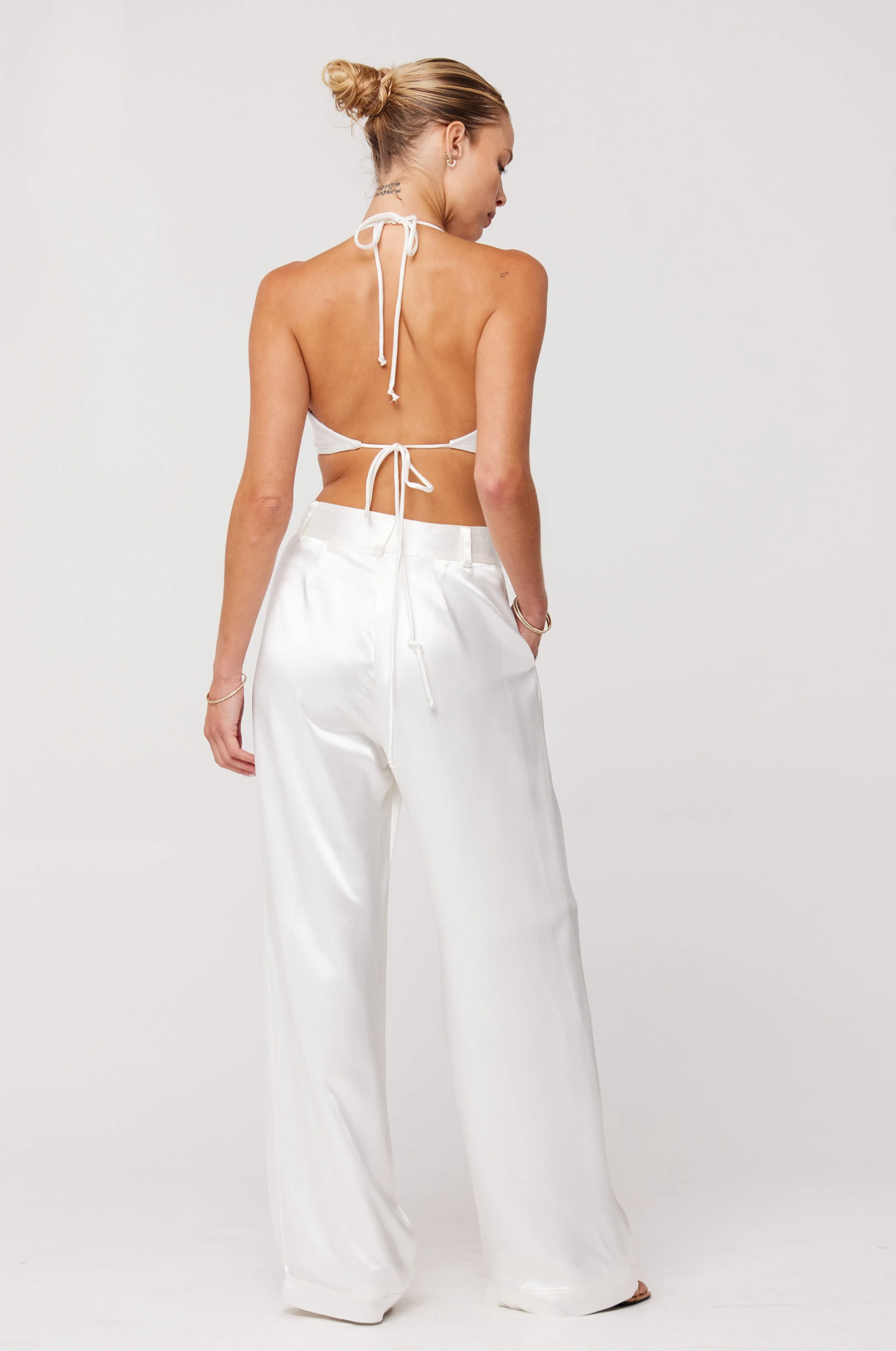 Bowie Top in Pearl
