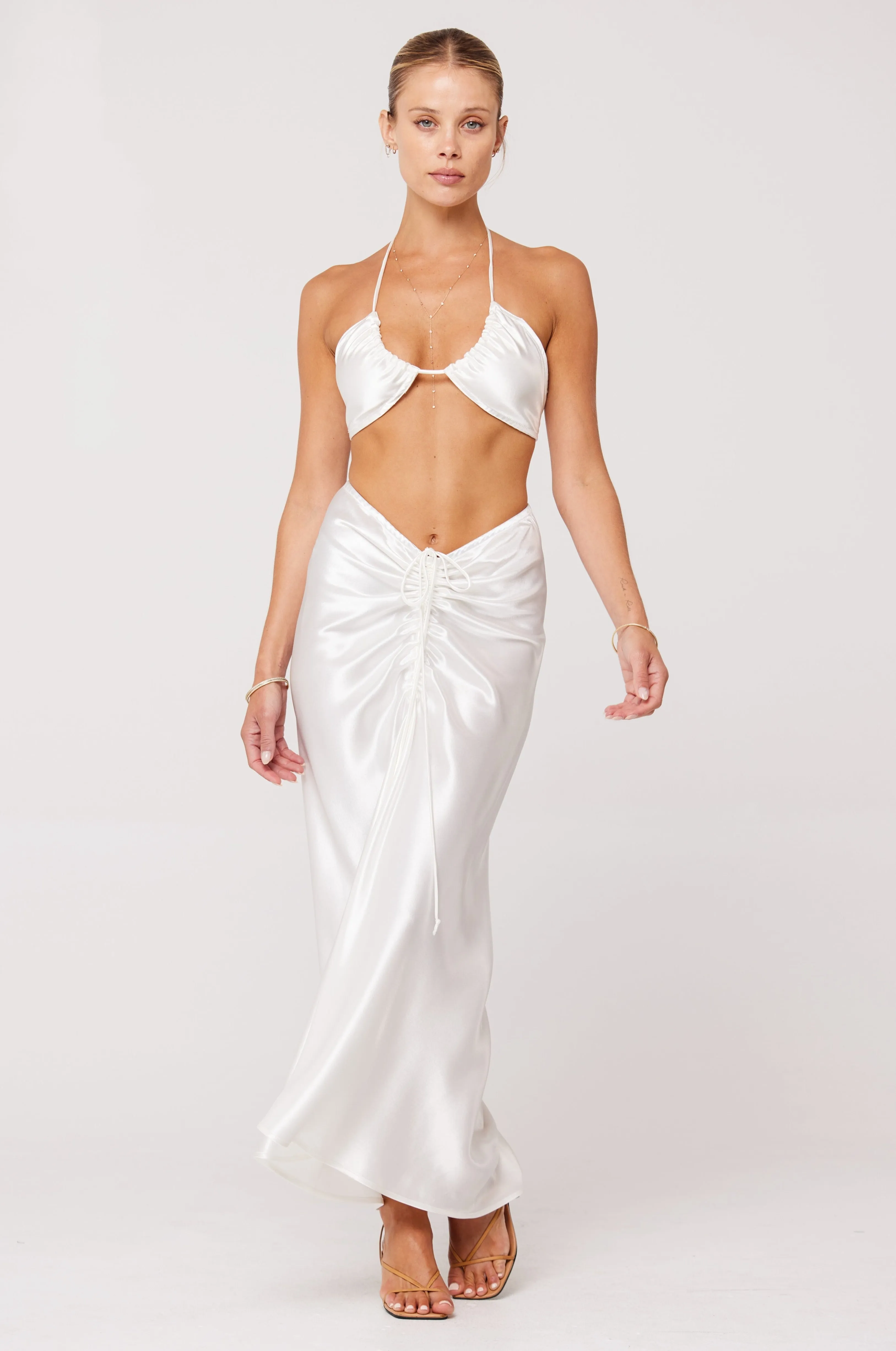 Bowie Top in Pearl