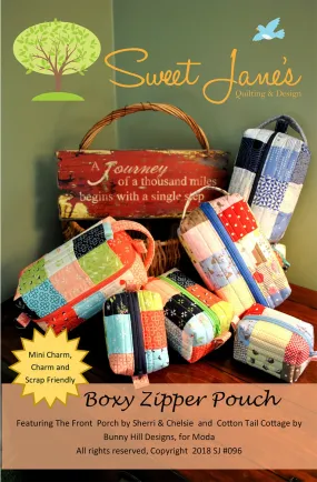 Boxy Zipper Pouch Pattern