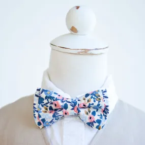 Boy's Bow Tie / Rosa In Periwinkle