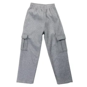 Boys Fleece Cargo Pants