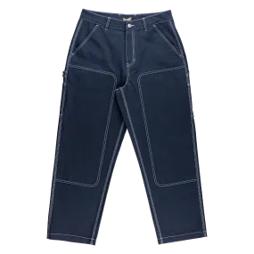 Brace Double-Knee Canvas Carpenter Pant - Dark Sapphire