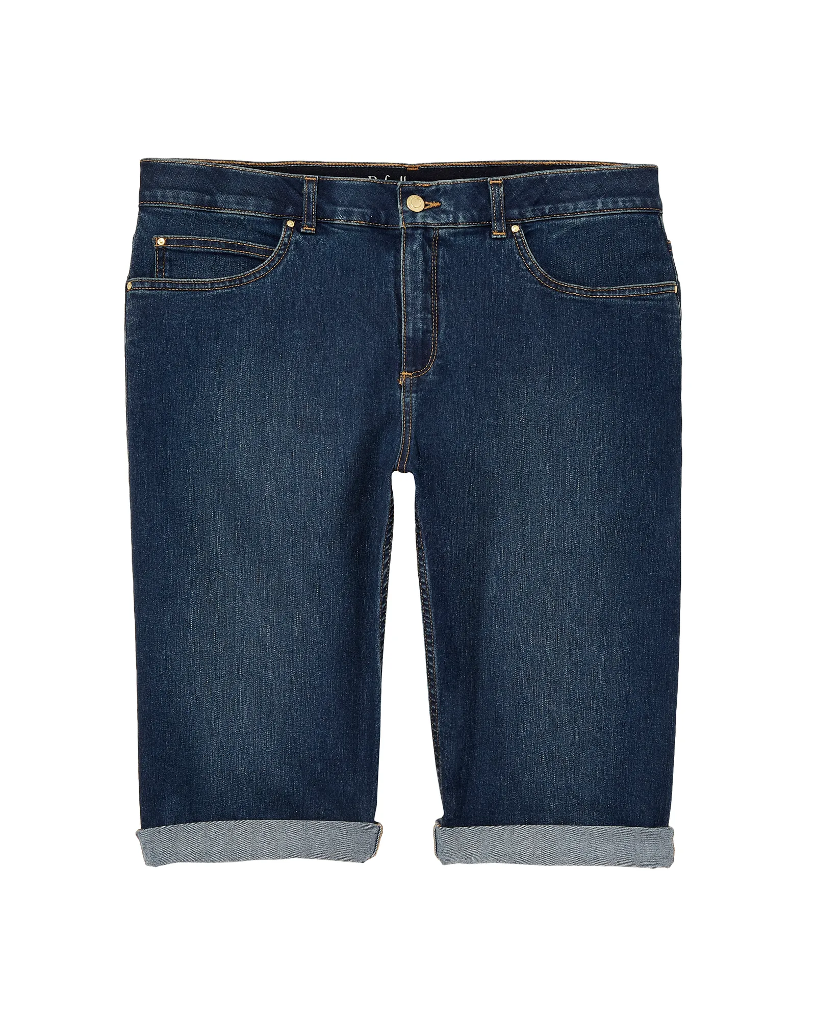 Bradford Cuffed Bermuda Short | Medium Wash