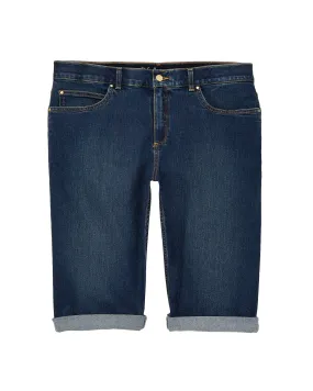 Bradford Cuffed Bermuda Short | Medium Wash