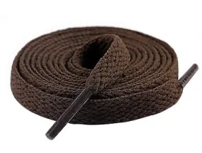 Braidlace Shoe Laces - 27" Flat Brown