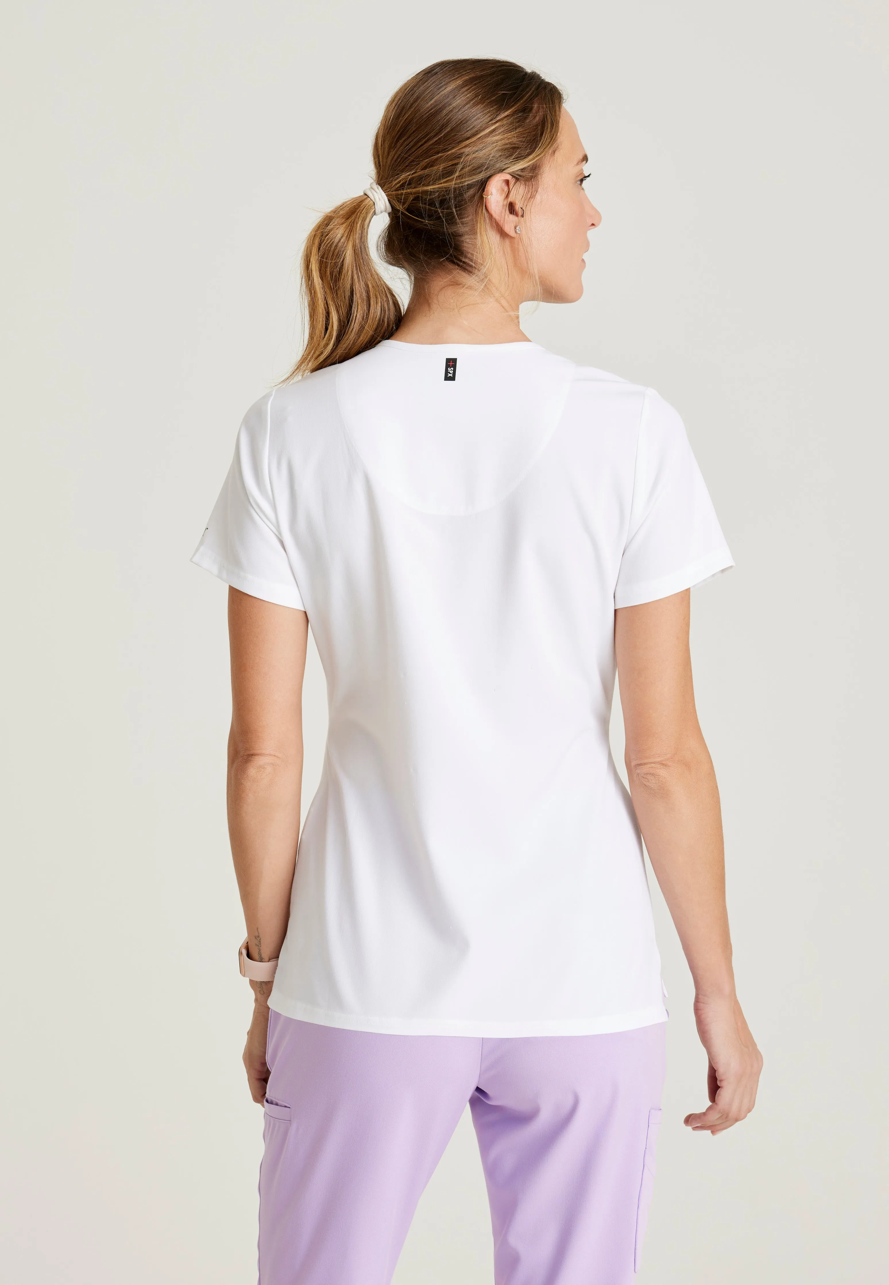 Bree 1-Pocket Tuck-In Scrub Top