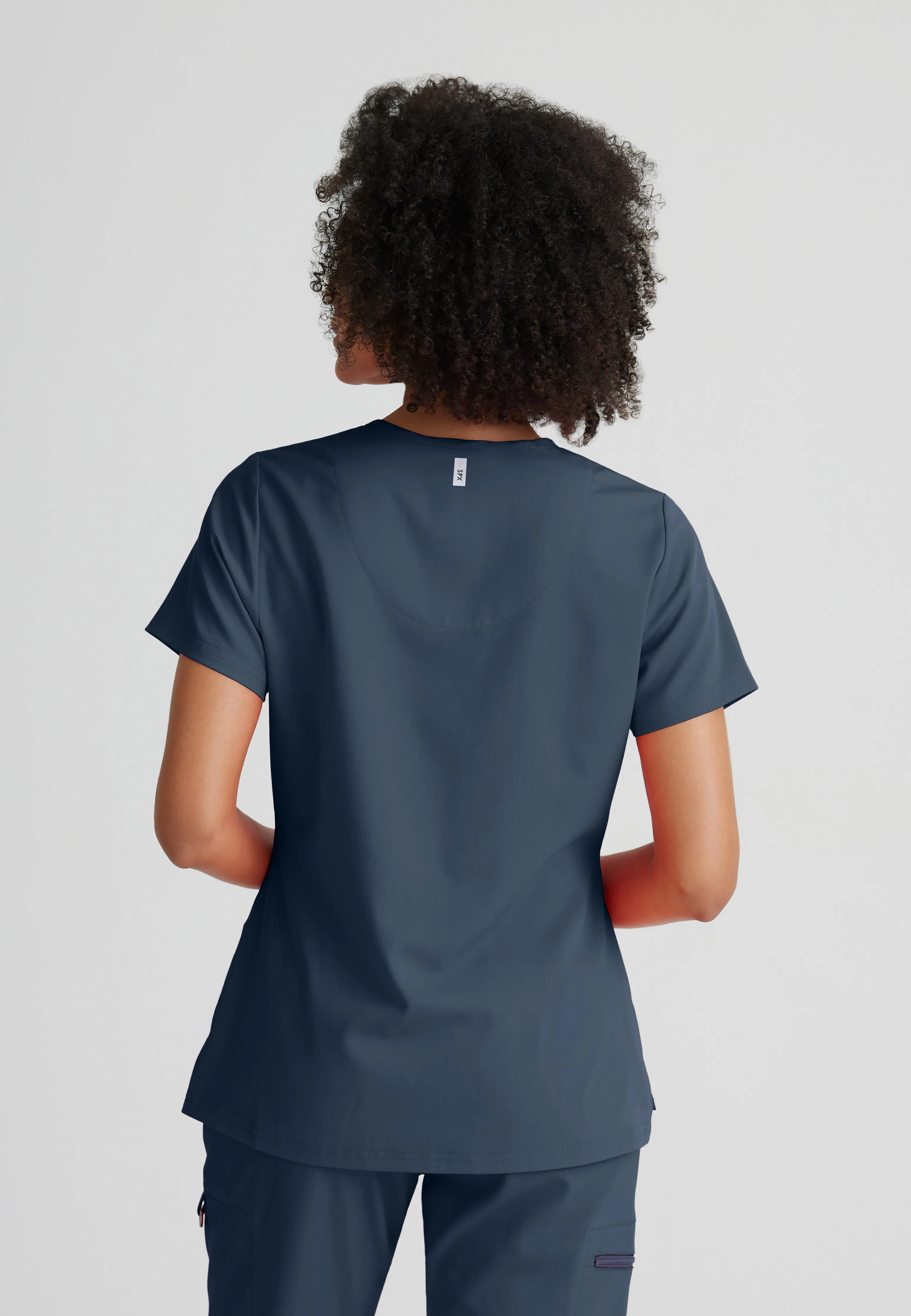 Bree 1-Pocket Tuck-In Scrub Top