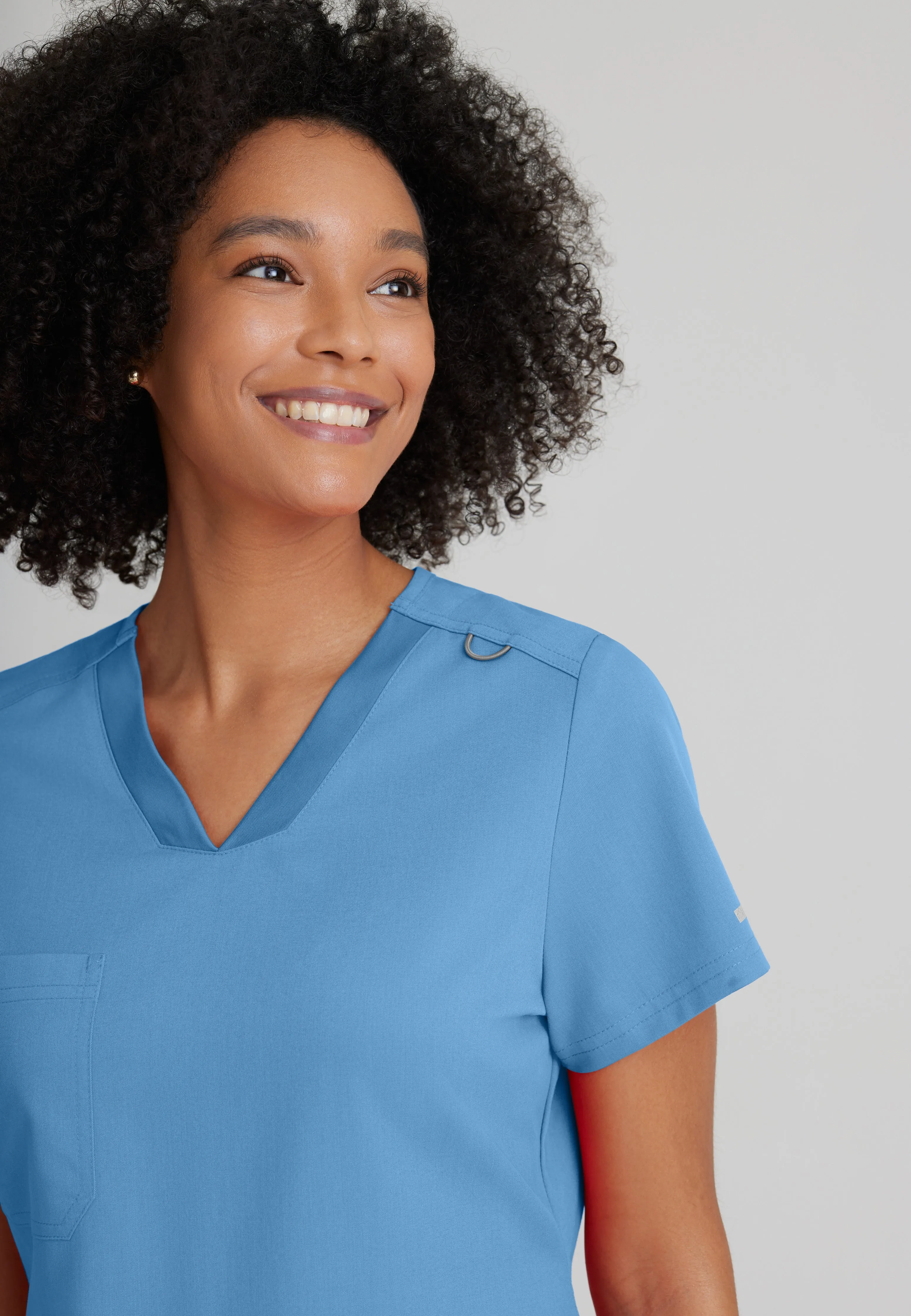 Bree 1-Pocket Tuck-In Scrub Top