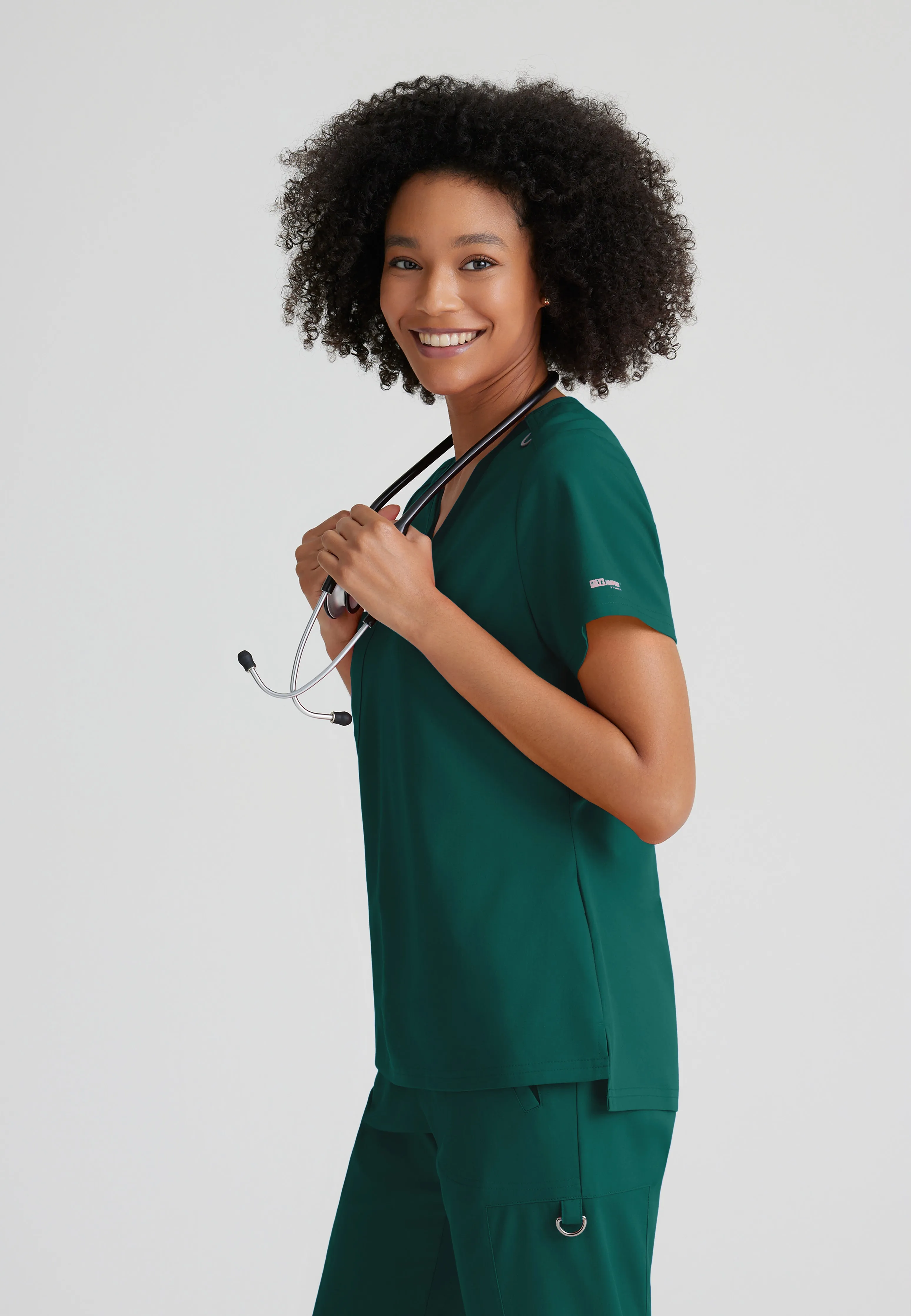 Bree 1-Pocket Tuck-In Scrub Top