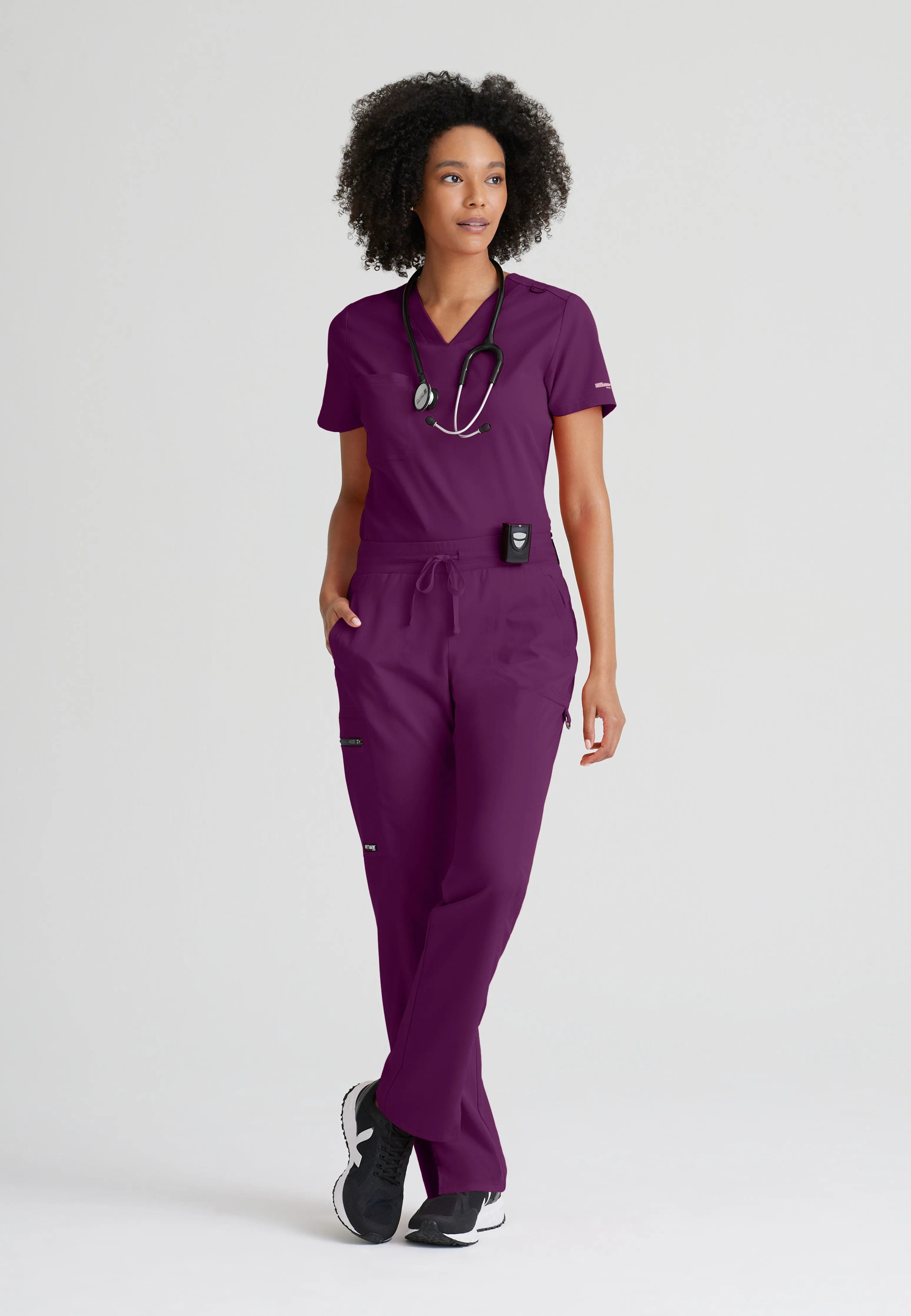 Bree 1-Pocket Tuck-In Scrub Top