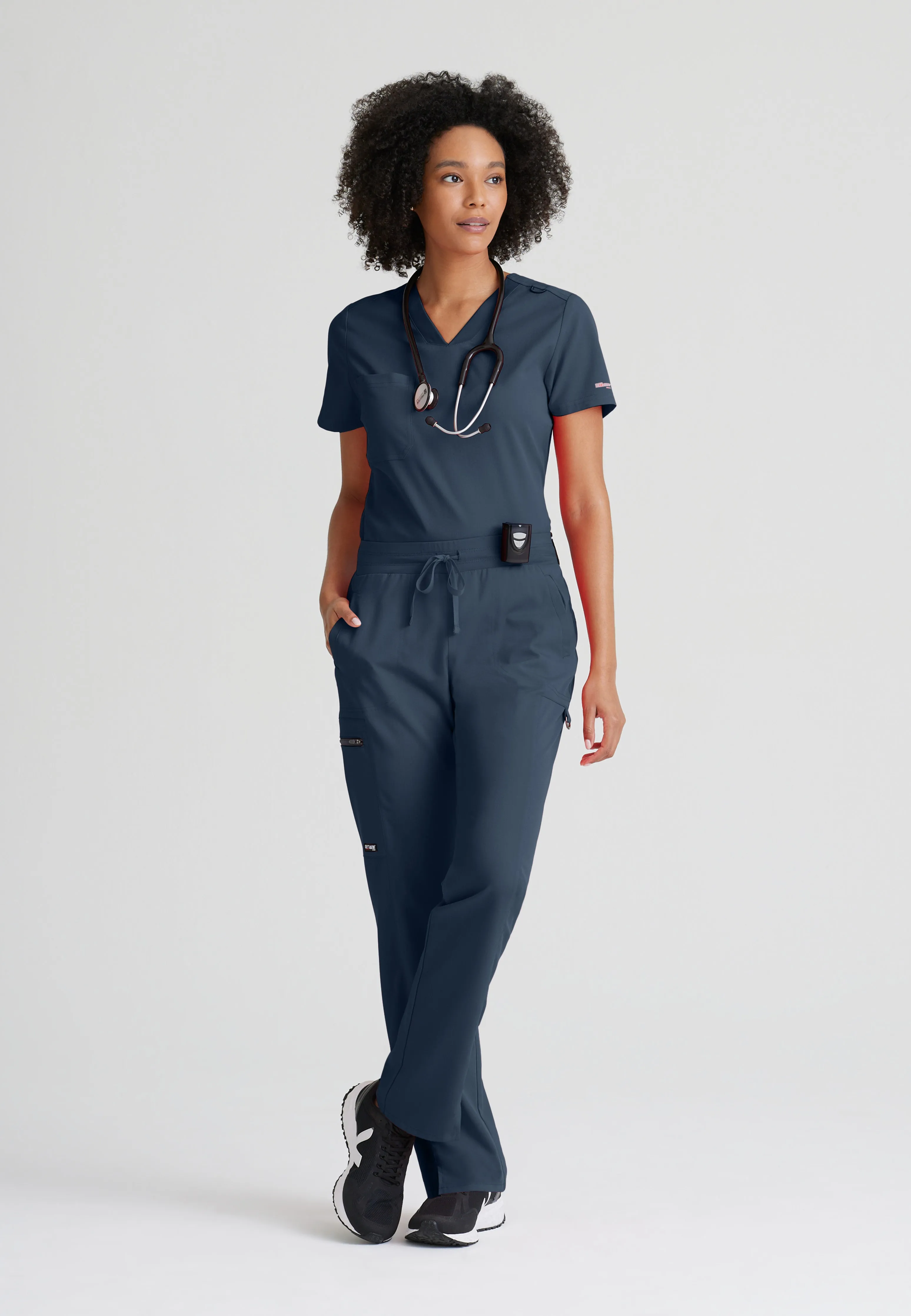 Bree 1-Pocket Tuck-In Scrub Top