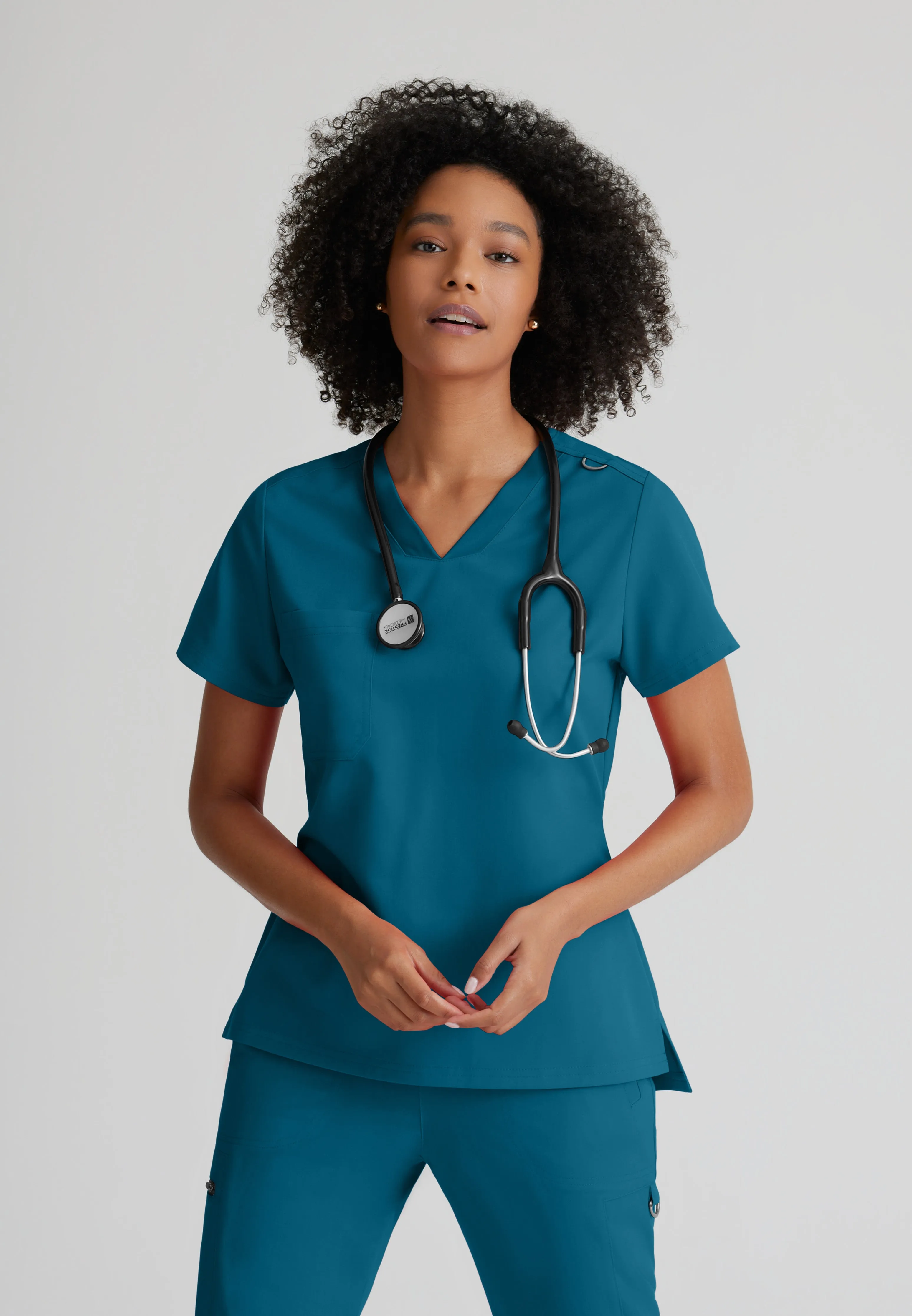 Bree 1-Pocket Tuck-In Scrub Top