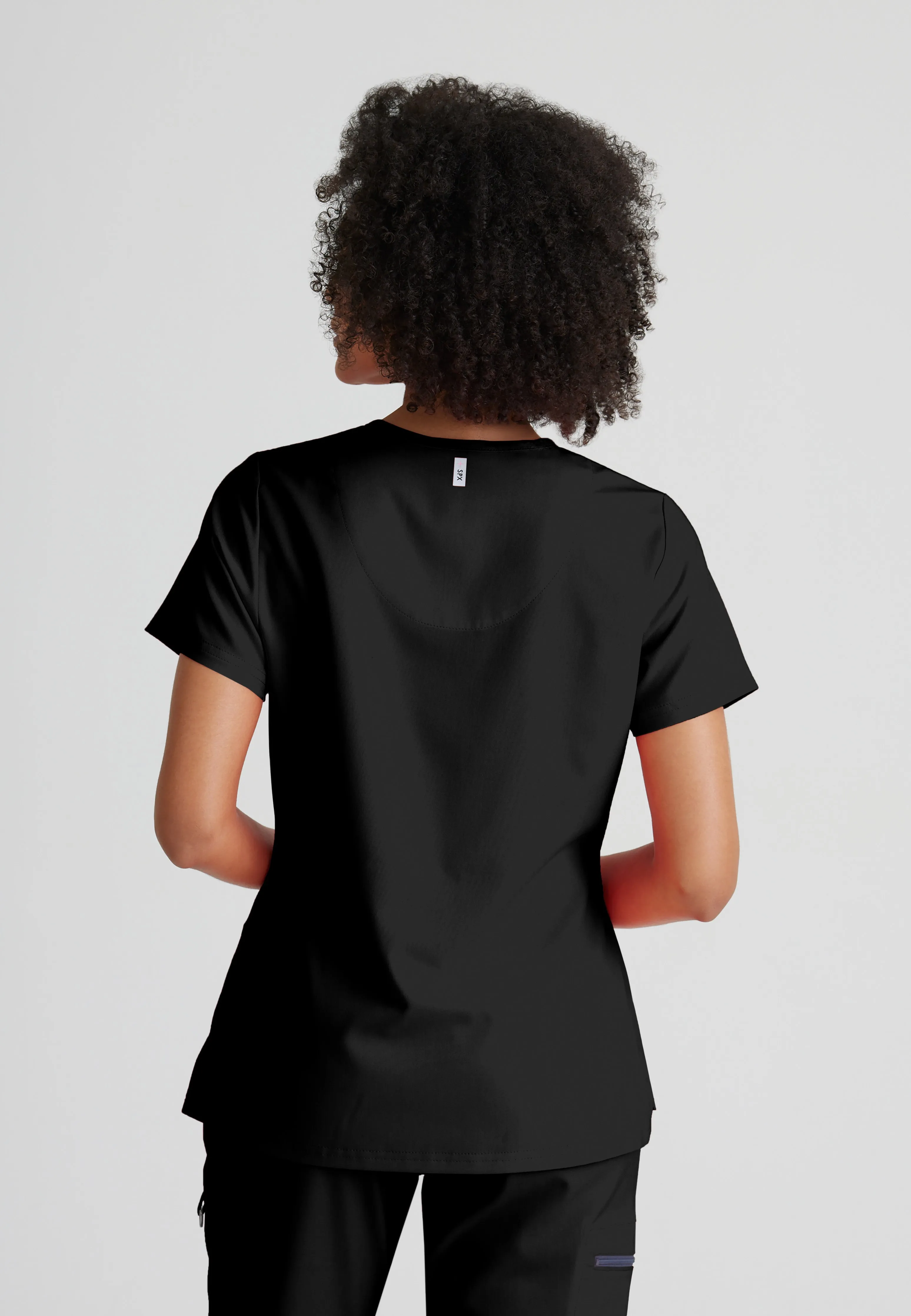 Bree 1-Pocket Tuck-In Scrub Top