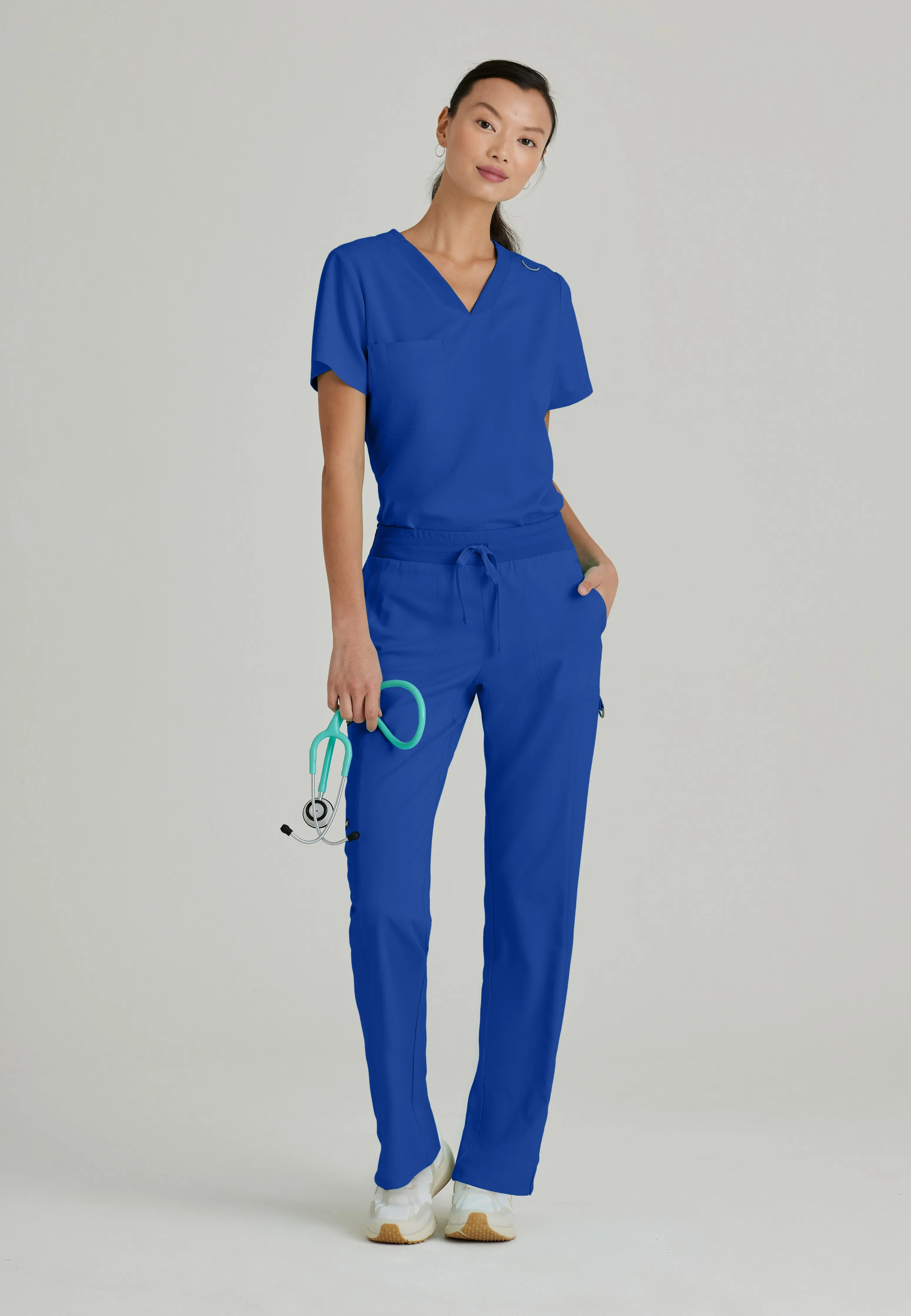 Bree 1-Pocket Tuck-In Scrub Top